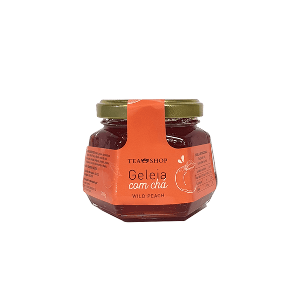 Geleia com Chá - Wild Peach - Tea Shop Brasil