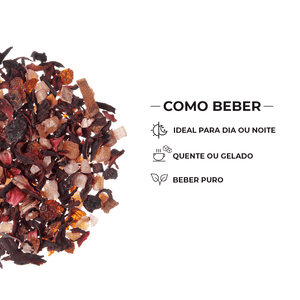 Infusão Cocktail de Frutas - Tea Shop - Tea Shop Brasil