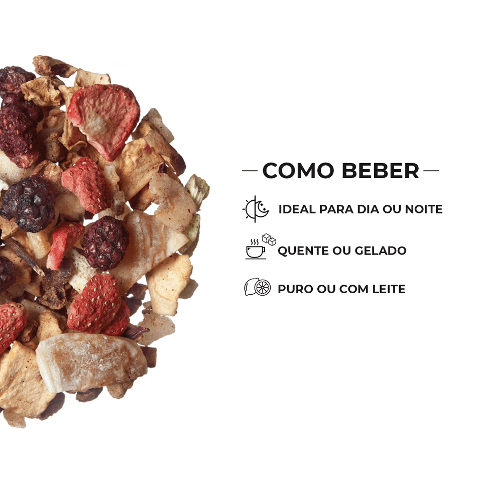 Infusão Fruit Explosion - Tea Shop - Tea Shop Brasil