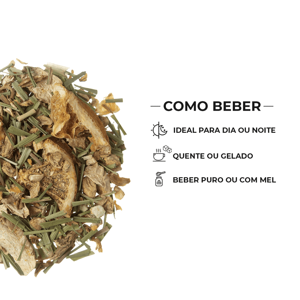 Infusão Ginger Balm - Tea Shop - Tea Shop Brasil