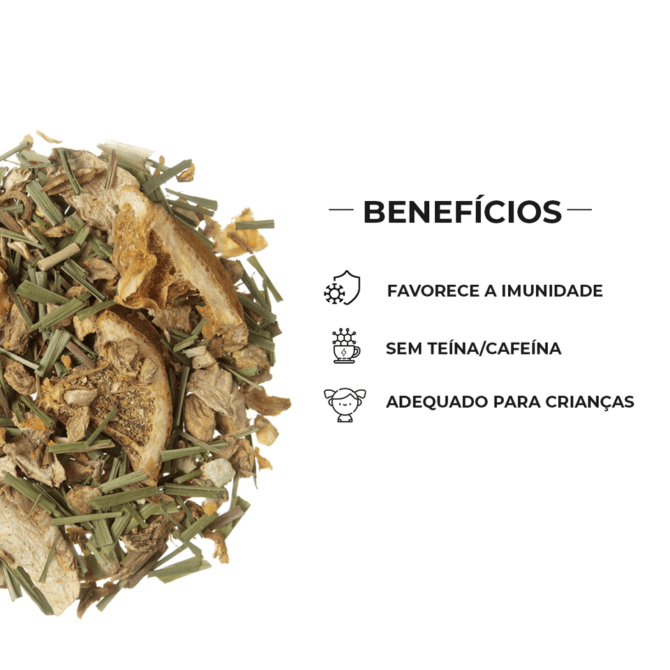 Infusão Ginger Balm - Tea Shop - Tea Shop Brasil