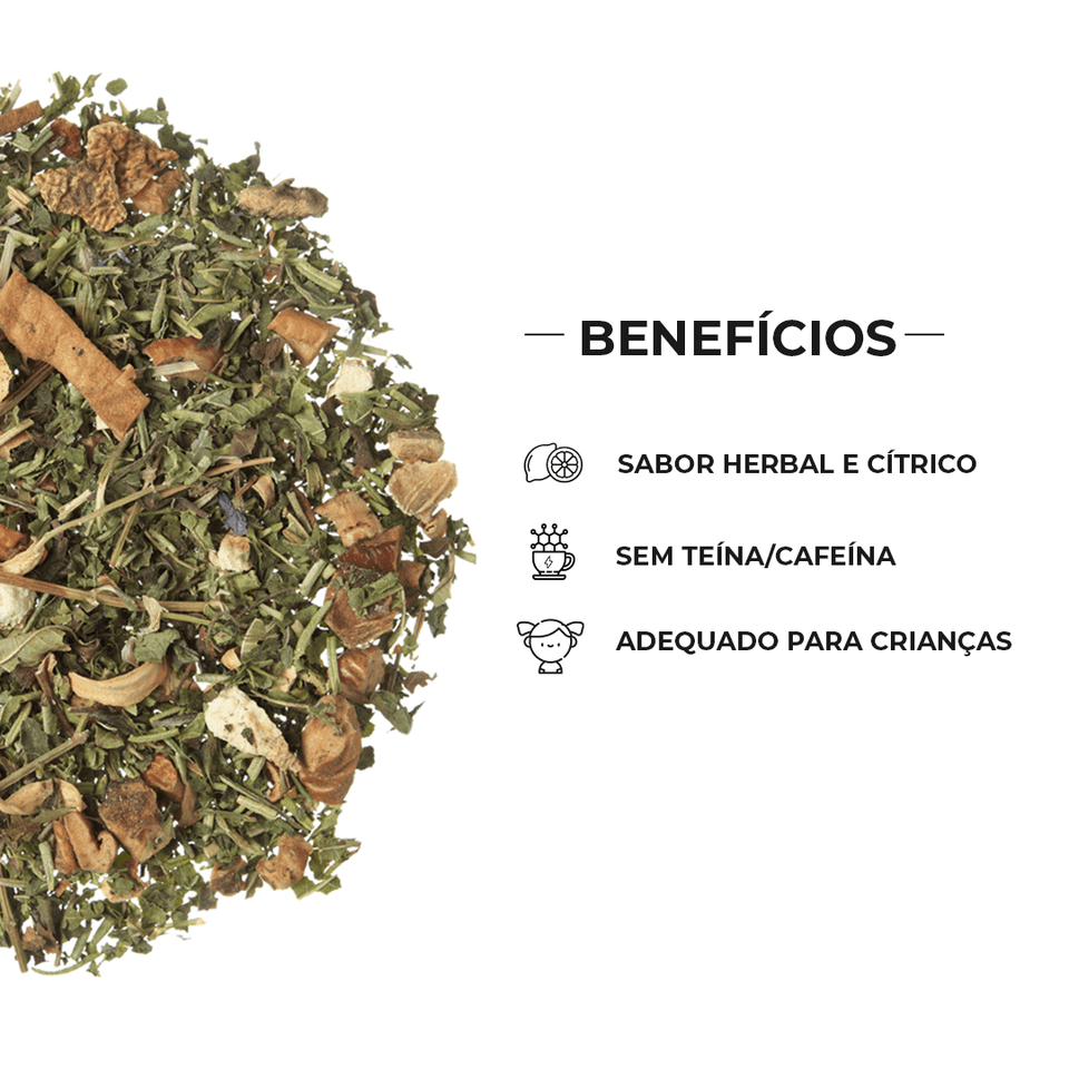 Infusão Mediterrâneo - Tea Shop - Tea Shop Brasil