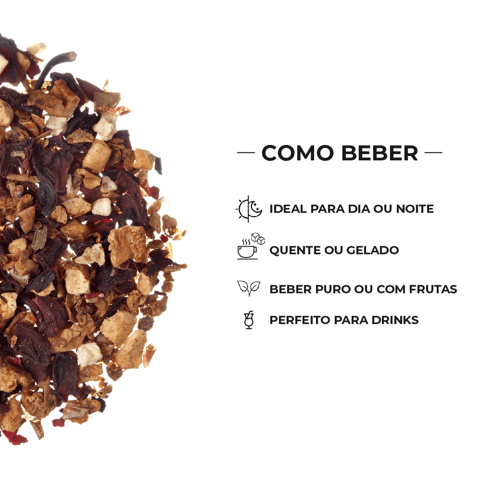 Infusão Sangria Tea - Tea Shop - Tea Shop Brasil