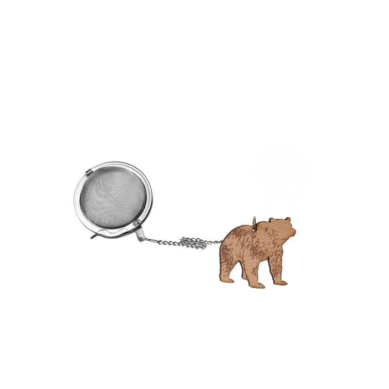 Infusor Madeira Bear - Tea Shop Brasil