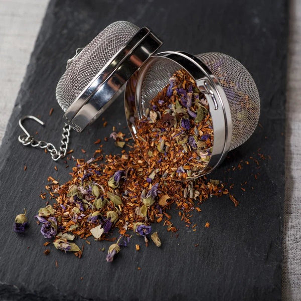 Infusor para bules e jarras em aço inoxidável Netz 6cm - Tea Shop - Tea Shop Brasil