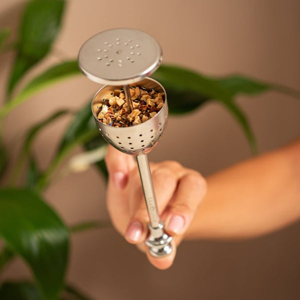 Infusor Redondo Por Pressão - Tea Shop Brasil