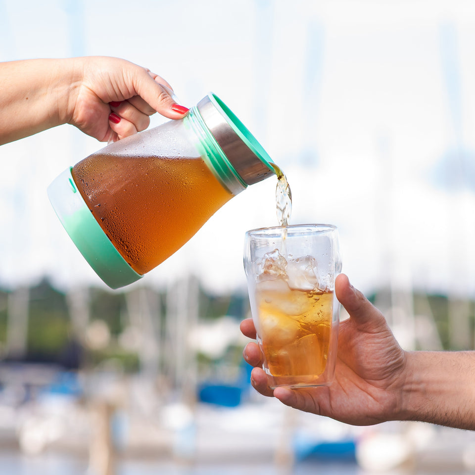Jarra de vidro com infusor Hot & Iced Tea Jug - Tea Shop - Tea Shop Brasil