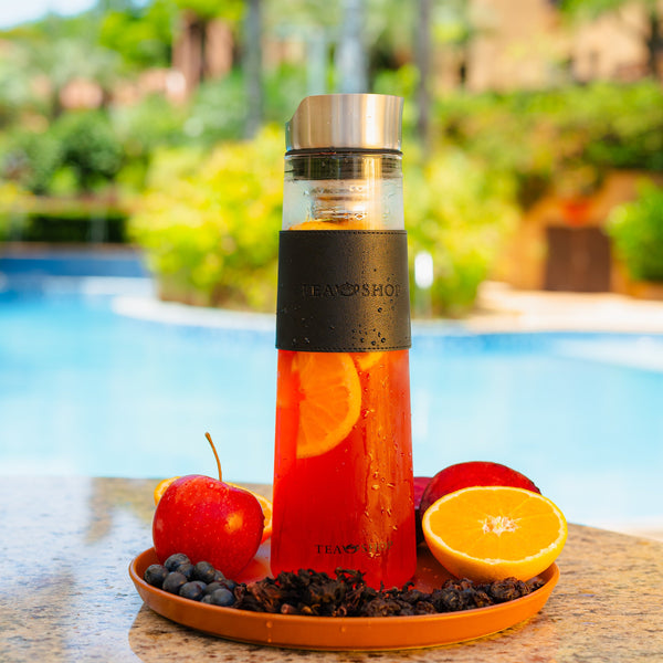 Jarra de Vidro Tea Jug - Tea Shop Brasil