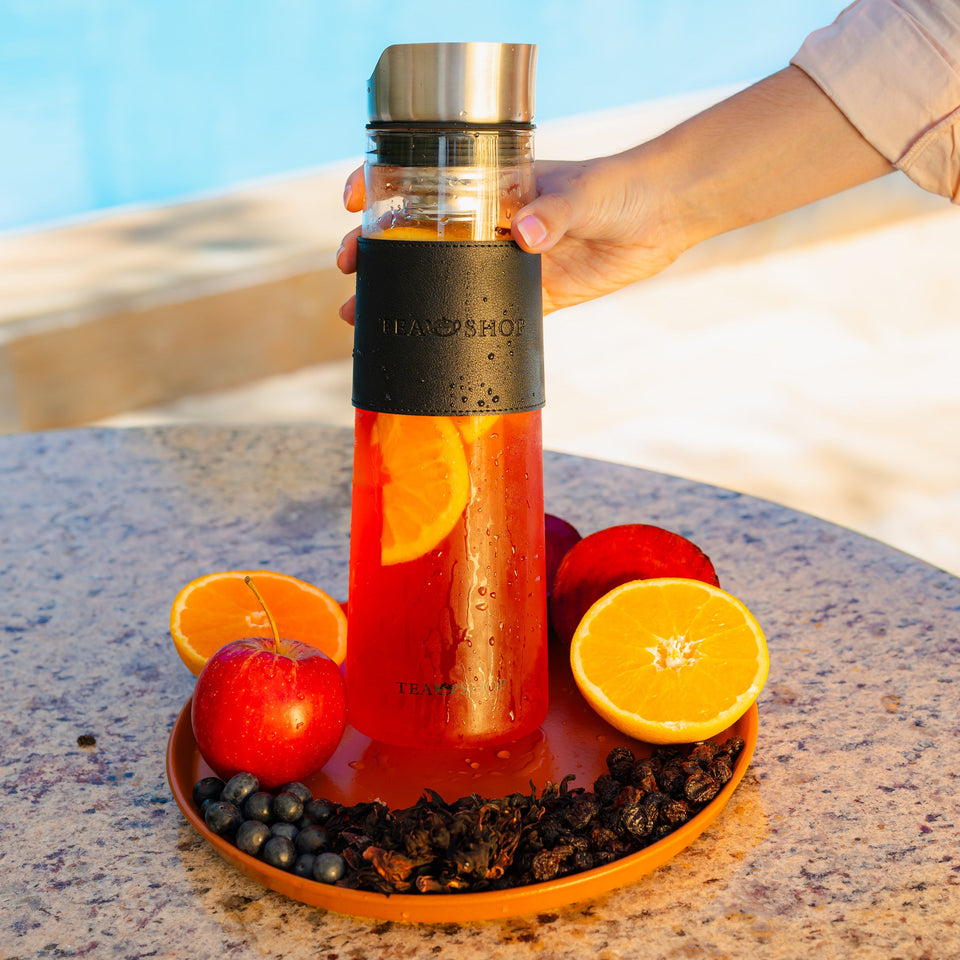 Jarra de Vidro Tea Jug - Tea Shop Brasil
