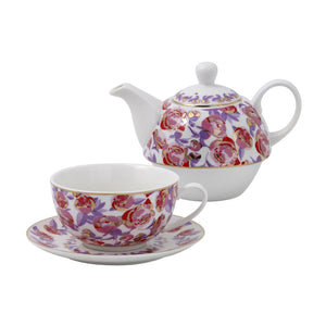 Jogo individual de Porcelana Tea For One Peony