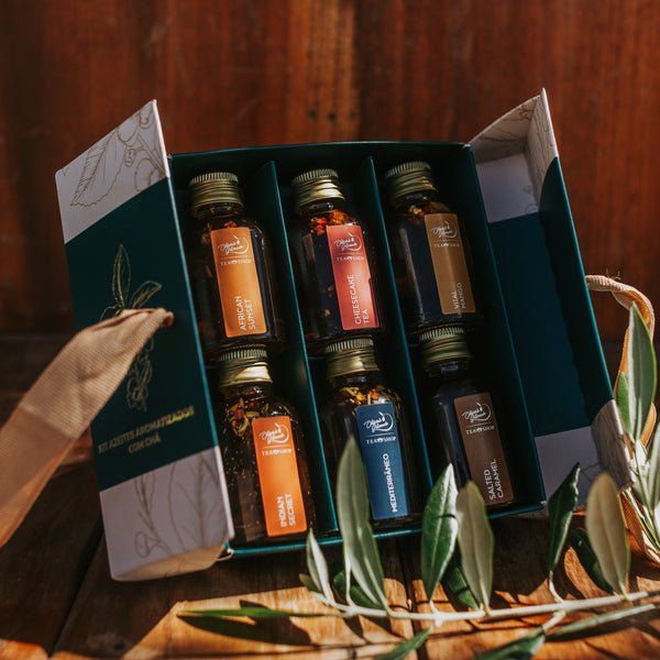 Kit Azeites com Chá - Tea Shop - Tea Shop Brasil