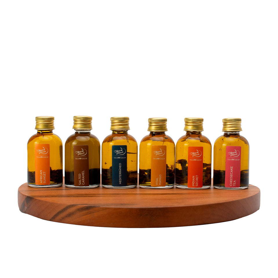 Kit Azeites com Chá - Tea Shop - Tea Shop Brasil