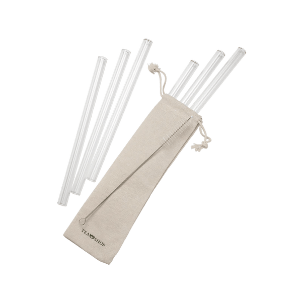 Kit Canudos de Vidro Bubble Tea - Tea Shop Brasil