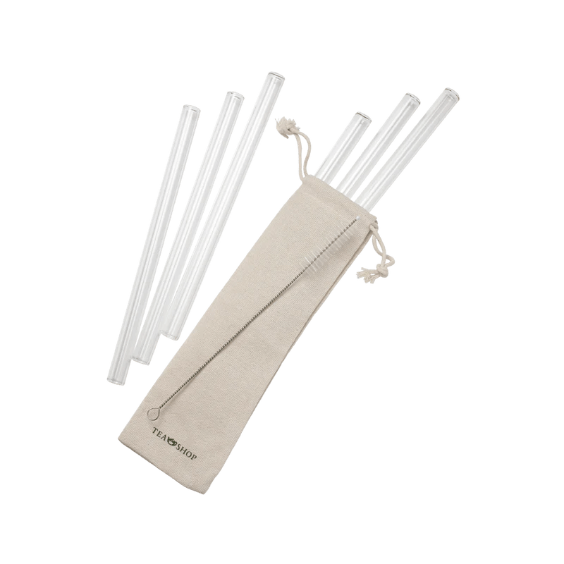 Kit Canudos de Vidro Bubble Tea - Tea Shop Brasil