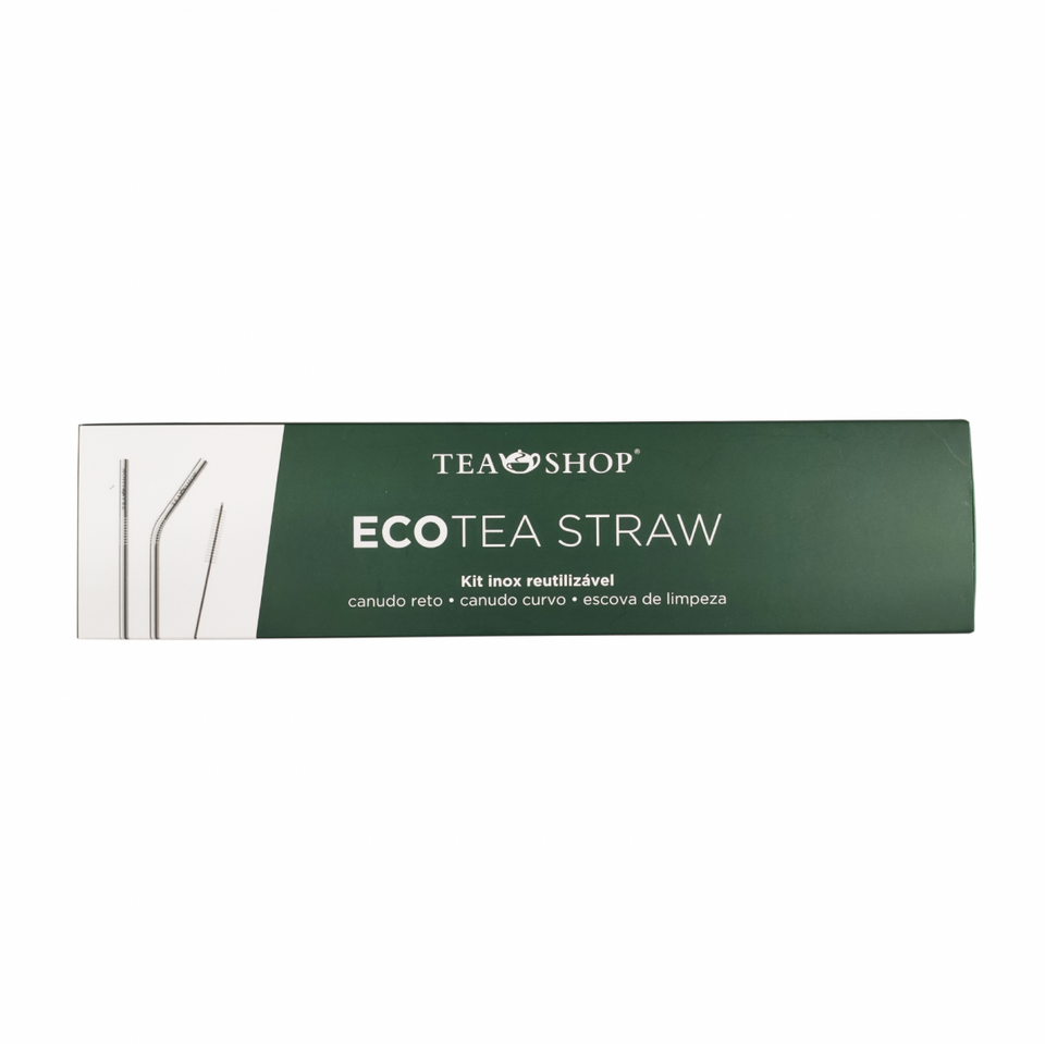 Kit Canudos Ecológicos Ecotea Straw - Tea Shop