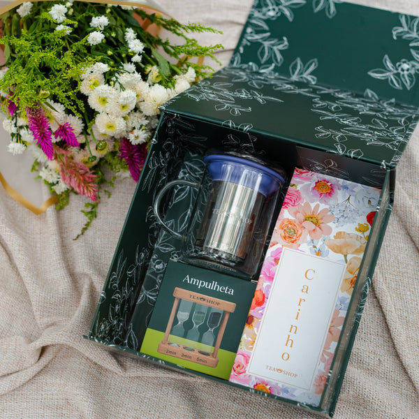 Kit Chá com Carinho - Tea Shop Brasil