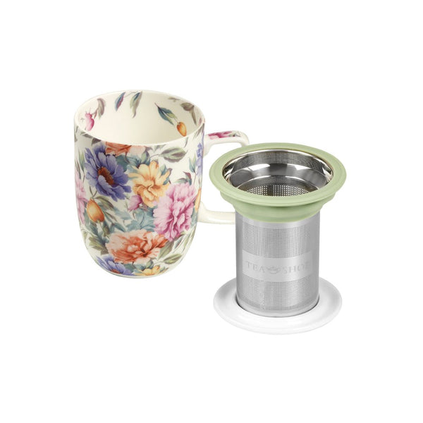 Kit Tea Time Romantic Garden - Tea Shop Brasil
