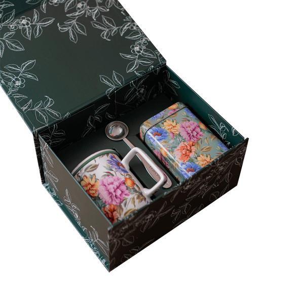 Kit Tea Time Romantic Garden - Tea Shop Brasil