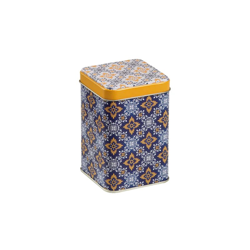 Lata Azulejo Português Yellow - 100g - Tea Shop Brasil