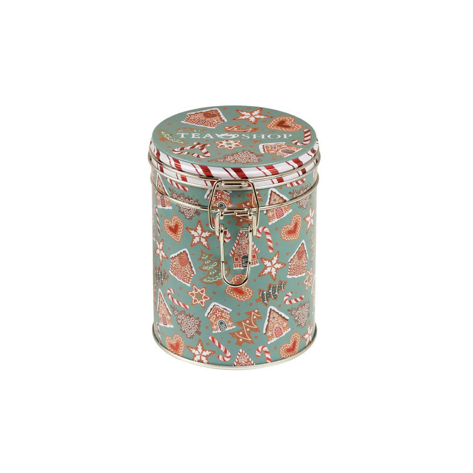 Lata Circular Gingerbread - Tea Shop Brasil