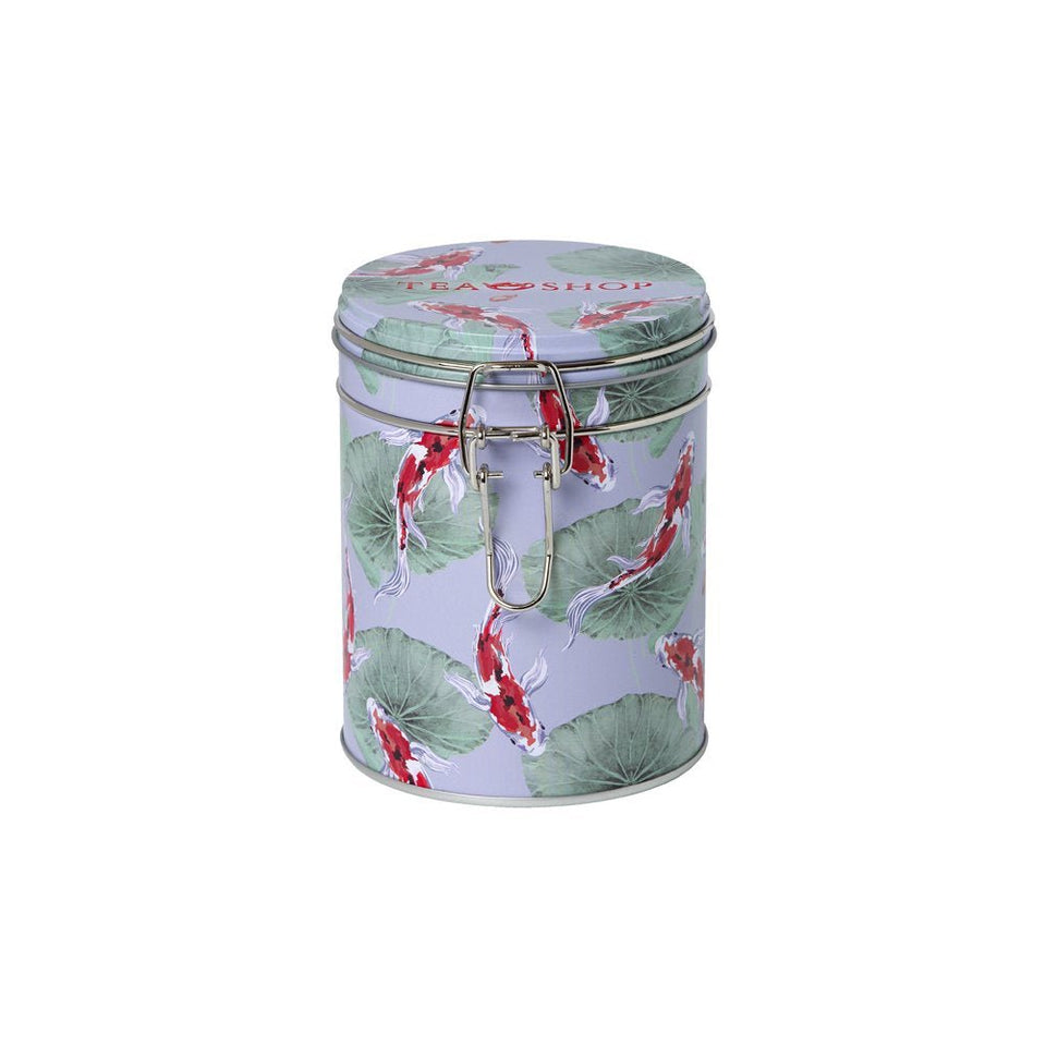 Lata Circular para chá Koi - 250g - Tea Shop Brasil