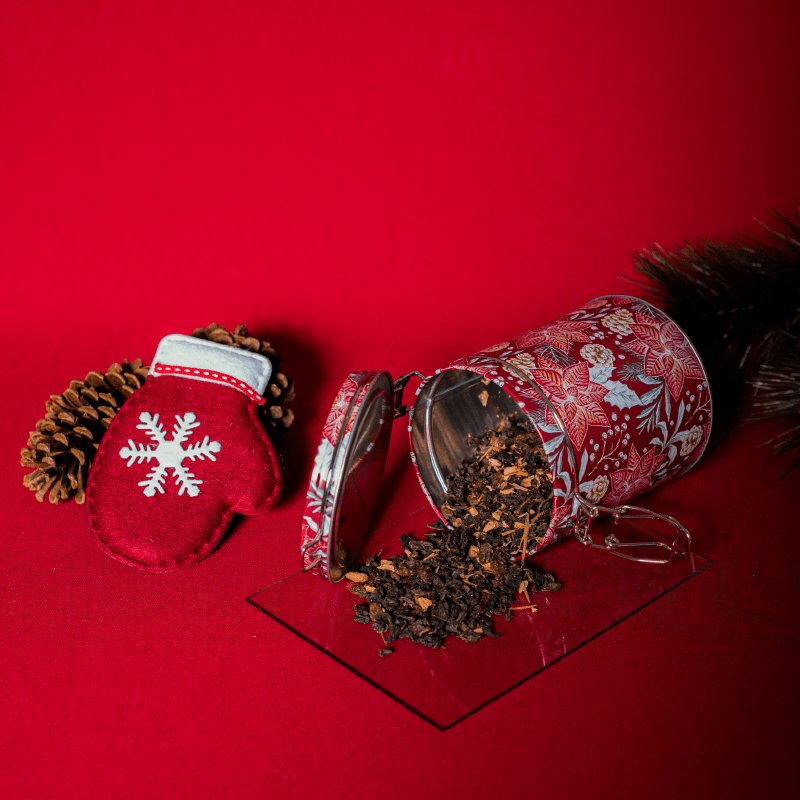 Lata Circular para chá Ornament 250g - Tea Shop - Tea Shop Brasil