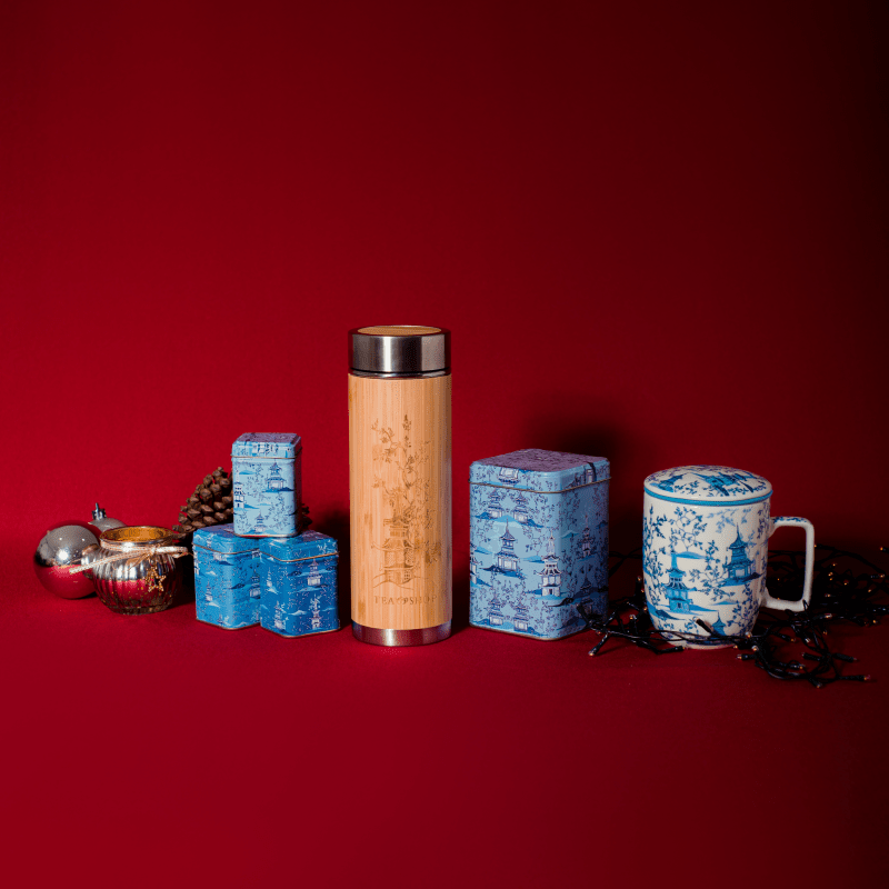 Lata para chá Pagoda 100g - Tea Shop - Tea Shop