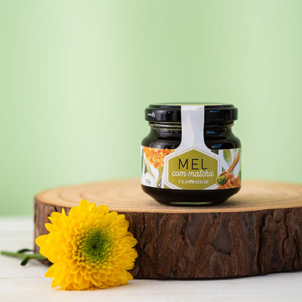 Mel Com Matcha 135G - Tea Shop Brasil