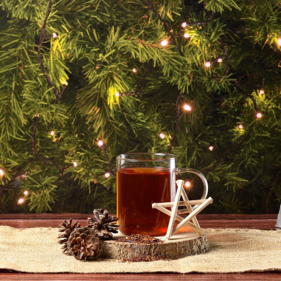 Minitin Alpine Cottage 1 + Christmas Tea Rooibos - Tea Shop Brasil