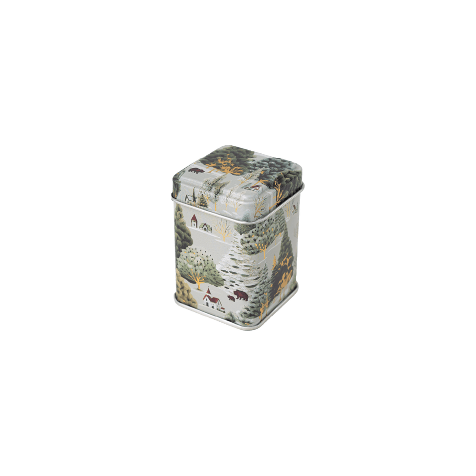 Minitin Alpine Cottage 4 + Chá Vermelho Christmas Tea Red - Tea Shop Brasil