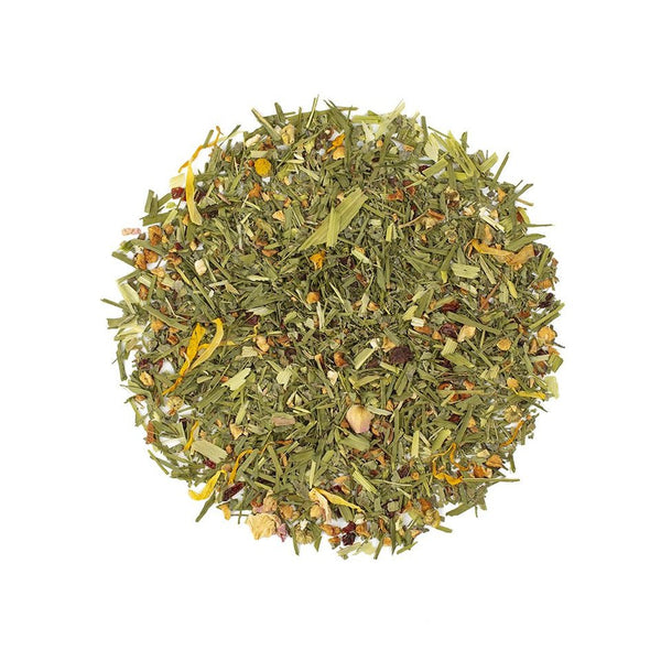 Minitin Azulejo Português Amarillo Yellow com a Infusão Dreaming Verveine - Tea Shop Brasil