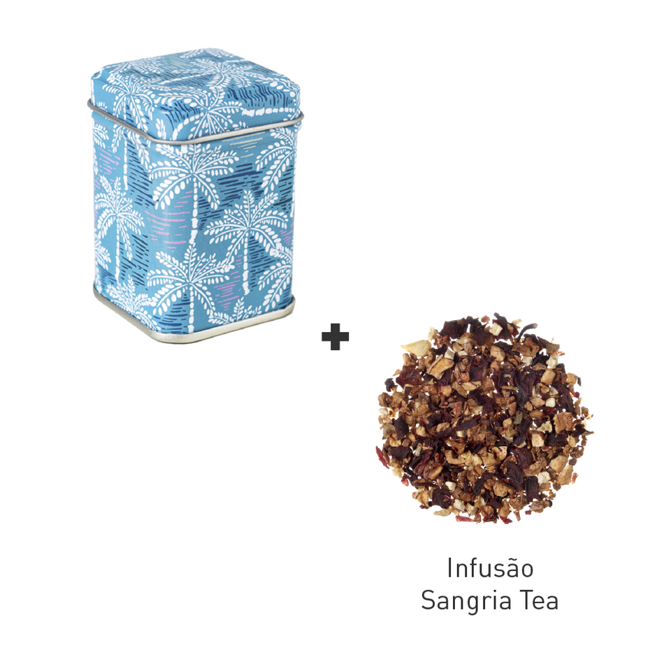 Minitin Maui Azul Claro com Infusão Sangria Tea