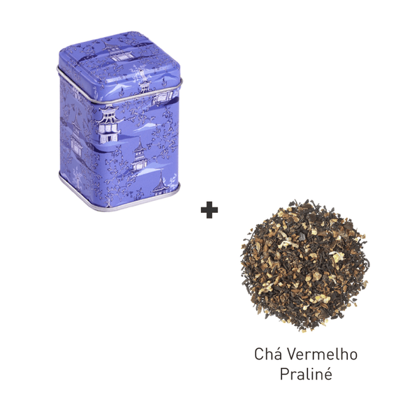 Minitin Pagoda Medium com Chá Vermelho Praliné - Tea Shop Brasil