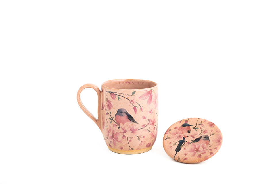 Mug Encontro Rosa - Tea Shop Brasil