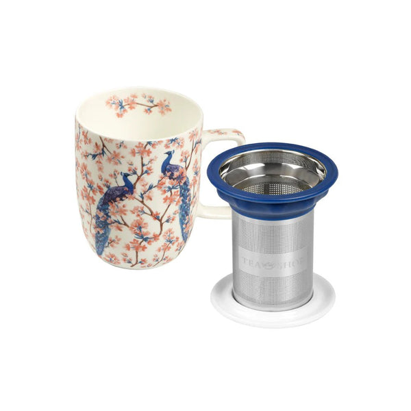 Mug Harmony Majestic Peacock - Tea Shop Brasil