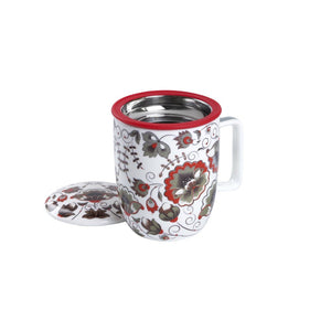 Caneca de Porcelana Mug Harmony Padmasana - Tea Shop