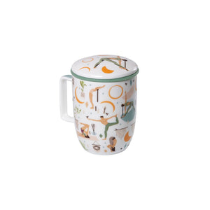 Mug Harmony Yoga Balance - Tea Shop Brasil
