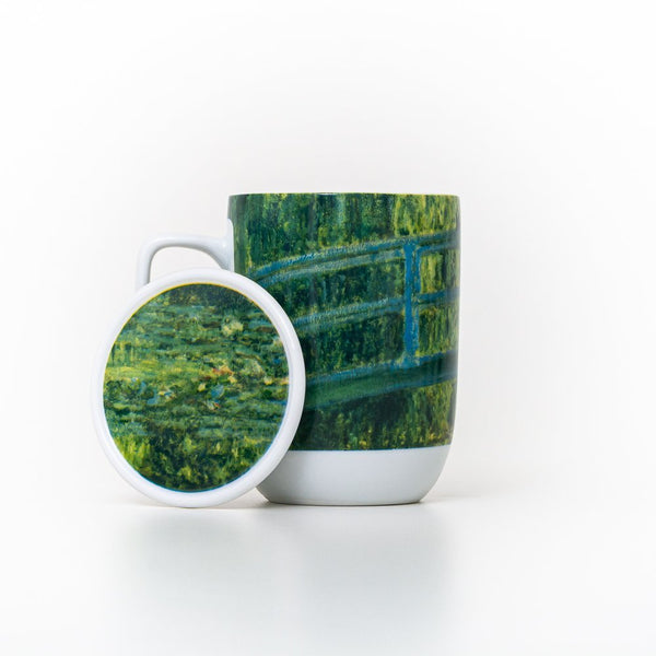 Mug National Gallery Water - Lily Pond - Tea Shop - Tea Shop Brasil