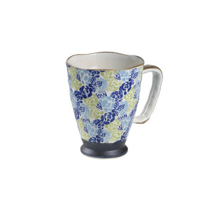 Caneca de Porcelana Japonesa Mug Uki Ayaka Blue - Tea Shop