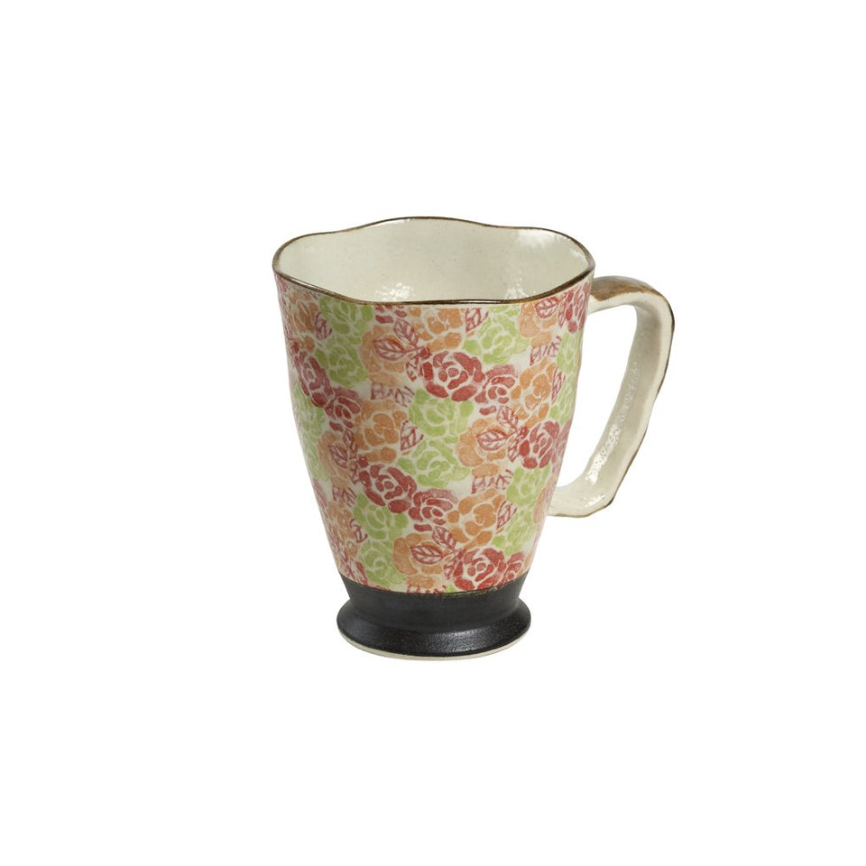 Caneca de Porcelana Japonesa Mug Uki Ayaka Red - Tea Shop