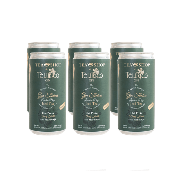 Pack Gin Tônica - Iced Tea Berry Fields - Tea Shop Brasil