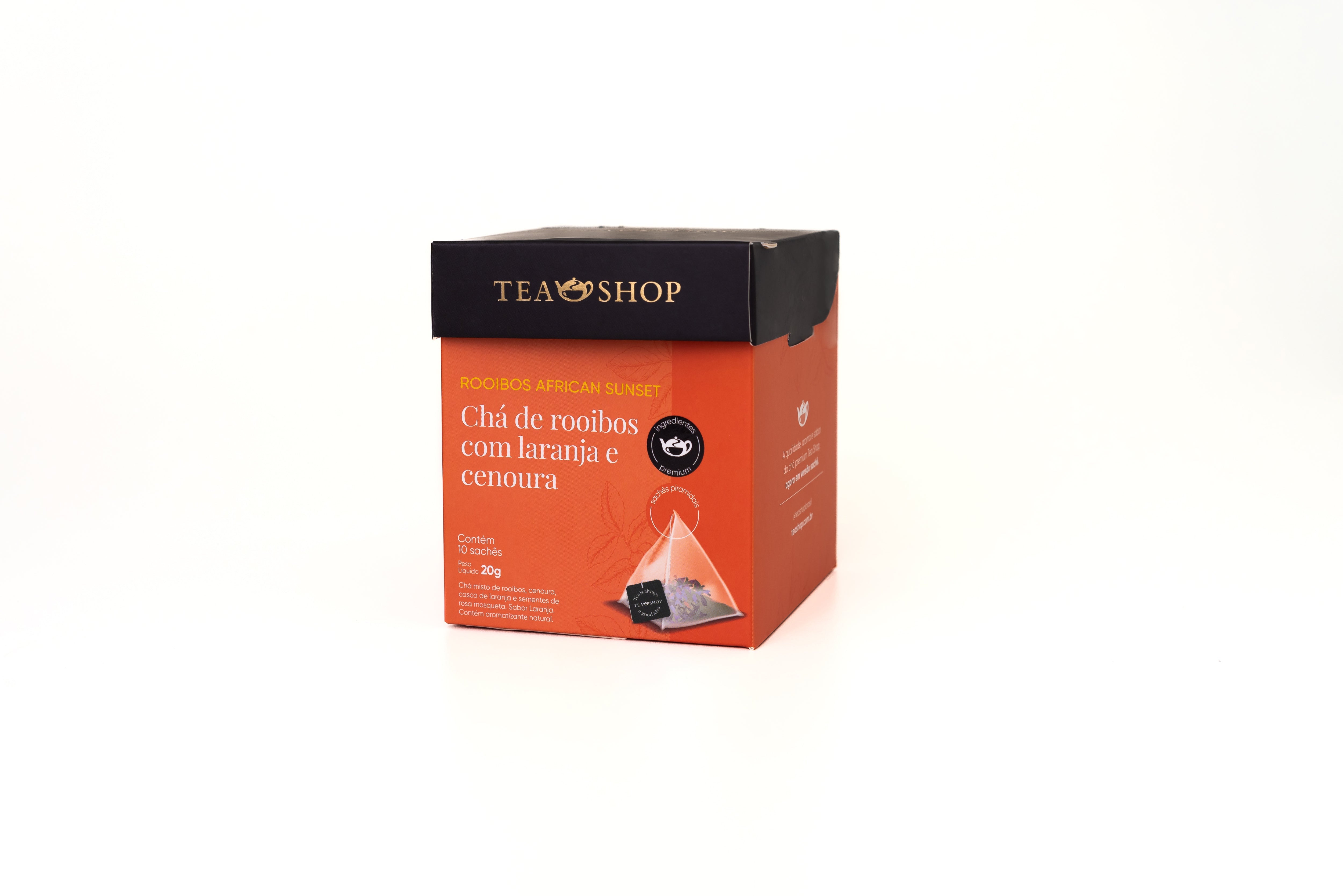 Chá Rooibos African Sunset em Sachês Piramidais – Tea Shop