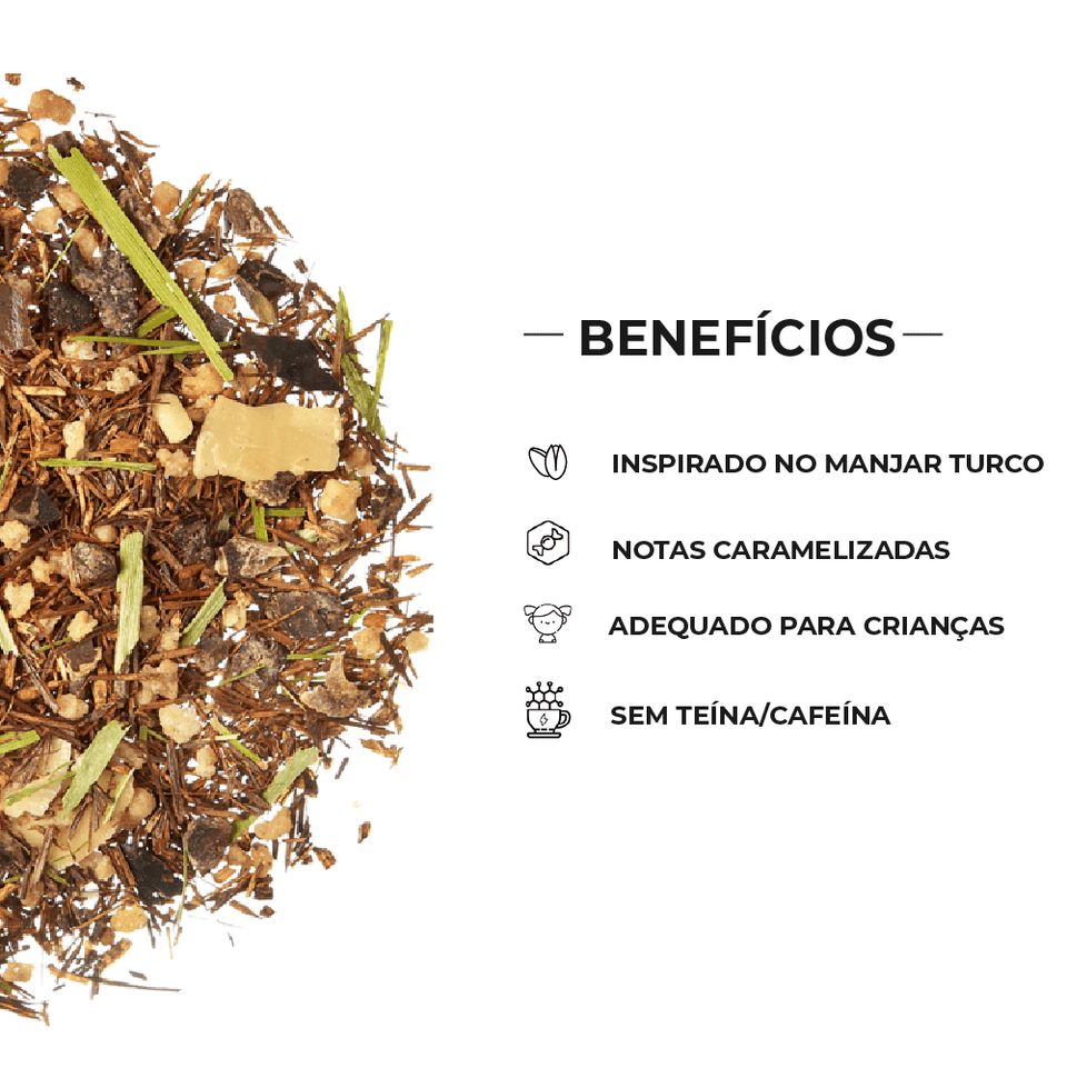 Rooibos Turkish Delight - Tea Shop - Tea Shop Brasil