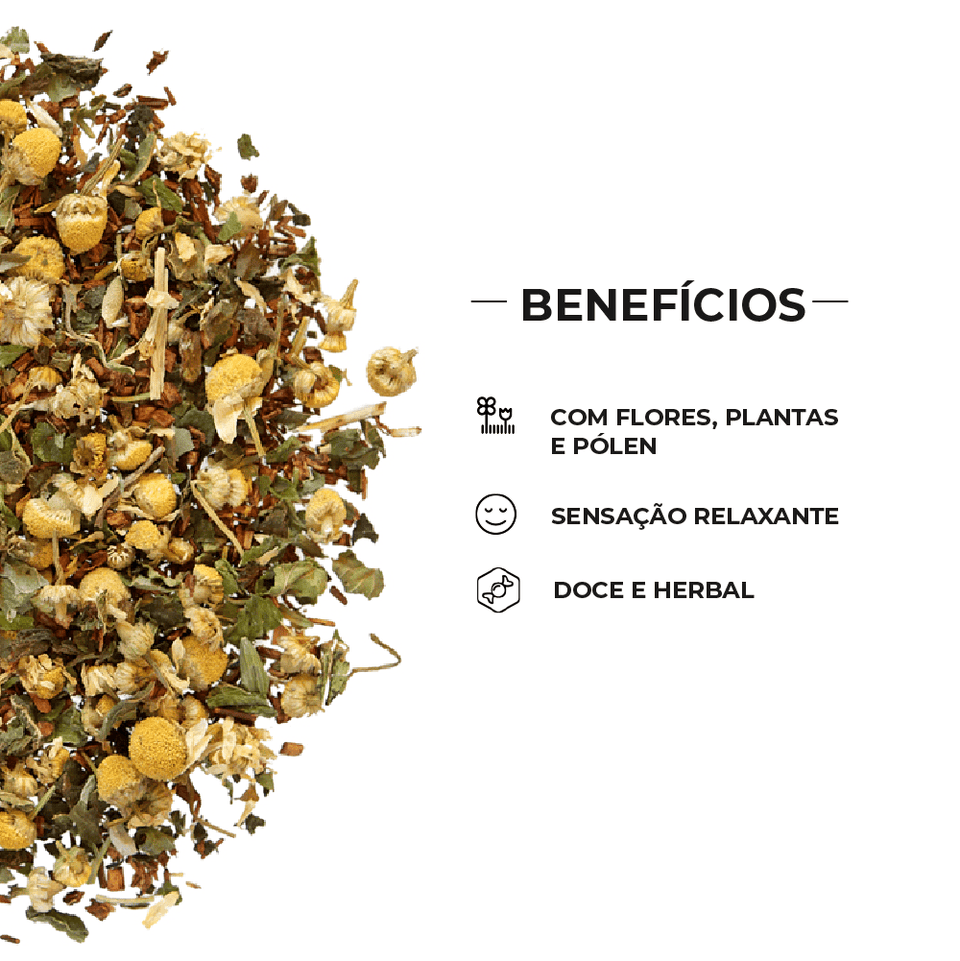 Rooibos Vitamin Pollen - Tea Shop - Tea Shop Brasil