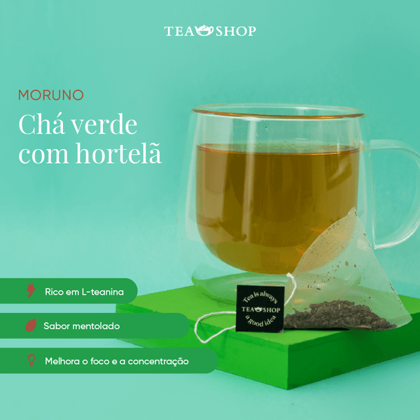Sachê Piramidal Individual - Moruno - Tea Shop Brasil