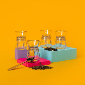 Set copos turcos Turkish Glasses - Tea Shop - Tea Shop Brasil