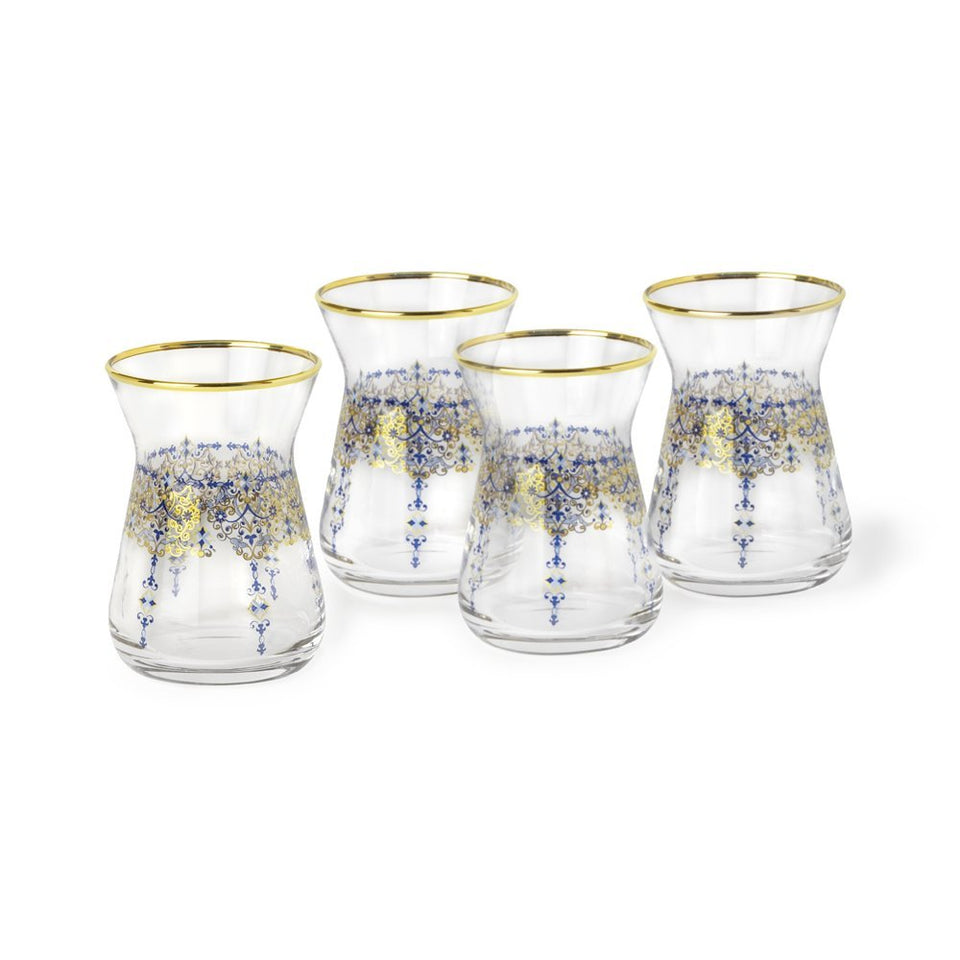 Set copos turcos Turkish Glasses - Tea Shop - Tea Shop Brasil
