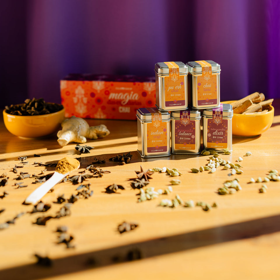 Set Magia das Especiarias Chai - Tea Shop Brasil