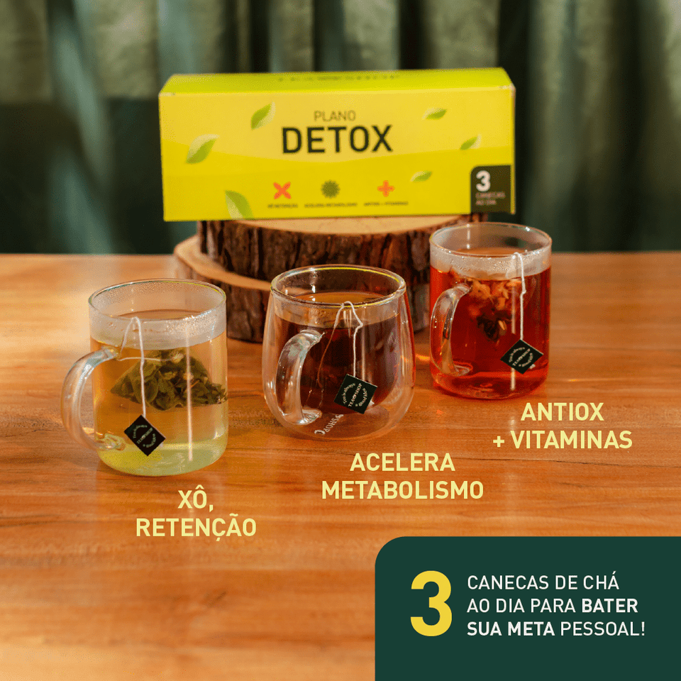 Set Plano Detox - Tea Shop