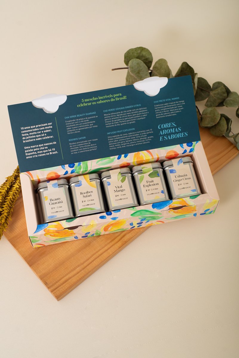 Set Sabores do Brasil - Tea Shop Brasil